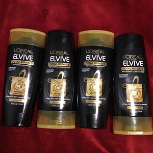 2 sets of L’Oréal shampoo & conditioner